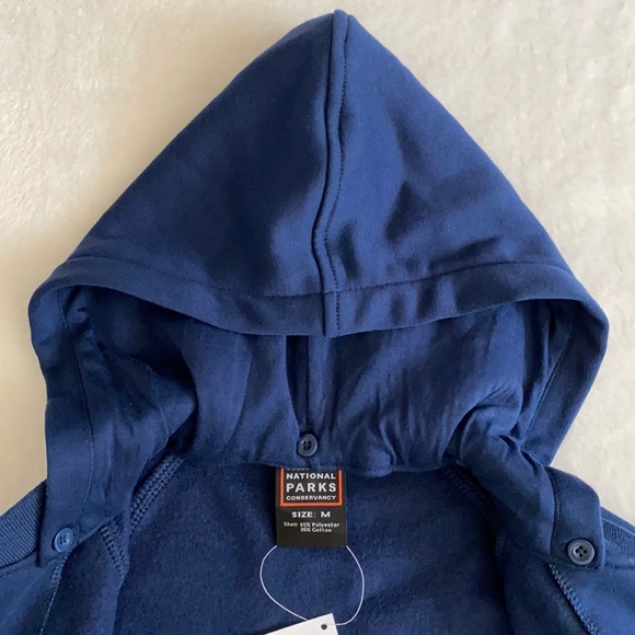 {NWT} Golden Gate National Parks Conservancy | GG Bridge Patch Bomber Jacket M - Picture 3 of 16